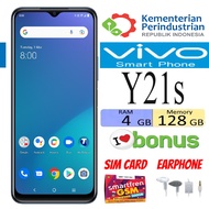 HP ANDROID VIVO Y21S RAM 4/128 GB Fullshet - Bergaransi Toko