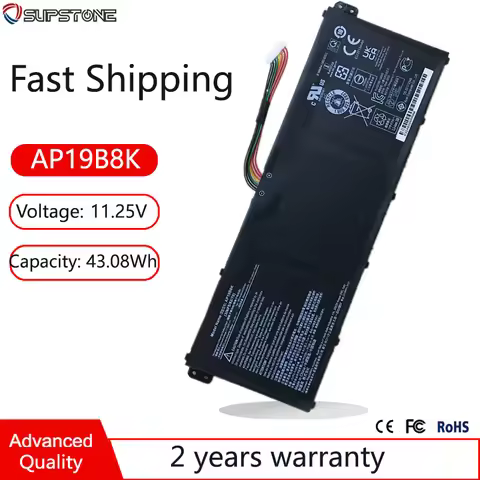 New AP19B8K AP19B5K Laptop Battery For Acer Aspire 3 A314 A315-58,A715-42,CB315-3H,A317-52,A514-53,A