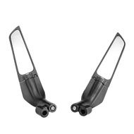 สำหรับ Kawasaki Z1000 Z900 Z800 Z650 Z400 Z300 Z250ปีกลมคงที่กระจกด้านข้างการแข่งขันกระจกมองหลังย้อน