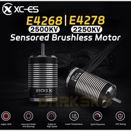 XC-ESC E4268 2500KV E4278 2250KV Sensored Brushless Motor for 1/8 1/7 RC Model On-Road Car Buggy Tru