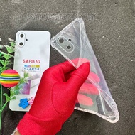 SAMSUNG M06 5G / F06 5G Transparent Flexible Case with 4 Shockproof and Impact Resistant Edges