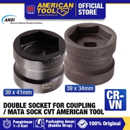 American Tool Double Socket for Clutch Double Socket for Coupling 39 x 34mm - 39 x 41mm