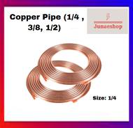 (1/4  3/8  1/2 )Copper Tube Copper Pipe Aircond ACSON (METERS)