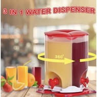 3IN1 Compartment DISPENSER DRINK
