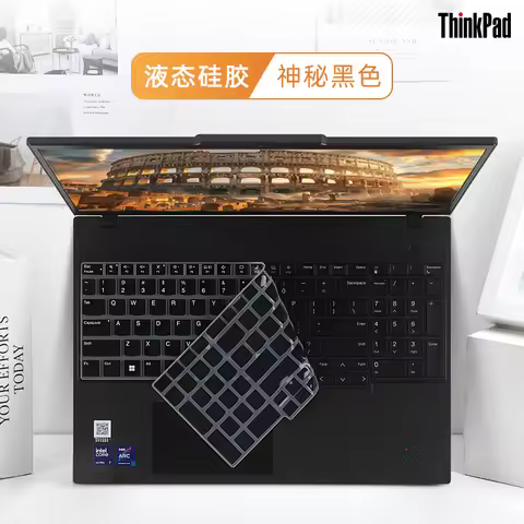 TPU Keyboard Cover Skin for Lenovo ThinkPad E16 L16 T16 P16 P16v P16s 16 inch Gen 4/3/2/1, 2025-2022