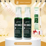 COMBO 2 Bottles of DR.SMILE Teeth Whitening Serum 40ml, Toothpaste to Improve Yellow Stains and Enha