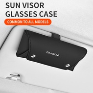 OMODA car glasses case for OMODA 5 OMODA C5 C9,Multifunctional Sun Visor Organizer,Sunglasses Storag