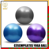 Merkis 75cm Yoga ball Gym Ball Exercise ball Pilates Workout For Weight Lose Training