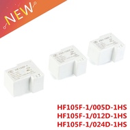 105F-1-005D-1HS 105F-1-012D-1HS 105F-1-024D-1HS Relay HF- JQX-105F-1- 005D 012D 024D-1HS DC5V 12V 24