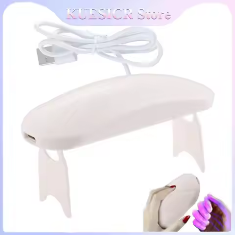 1/3/5pcs Mini Nail Dryer UV LED Lamp Folding Light Therapy Lamp Nail Dryer Portable Nail Care Tools 