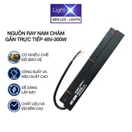 300W Direct Installation Power Supply for Magnetic Rail Light System Grid Power Conversion Function 