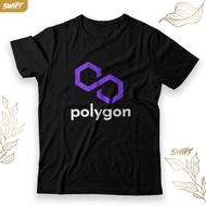 Polygon crypto MATIC coin TSHIRT DISTRO Shirt