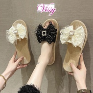Vissy Women Sandals Kasut Wanita Shoe Shoes Lady 0039-LS – 2 Colors