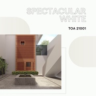 TOA 🔥ยอดนิยม🔥TOA เบอร์21001 Spectacular White สีโฟร์ซีซั่น ขนาด 3 ลิตร , 9ลิตร 🎨สีทาภายใน-ภายนอก