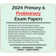 2024 Primary 6 Prelim Exam Papers | P6 | Singapore Top School Examination Papers
