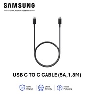 SAMSUNG USB CABLE (TYPE C TO TYPE C) (5A,1.8M)