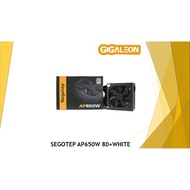 SEGOTEP AP650W  650Watt 80 Plus + WHITE Power Supply