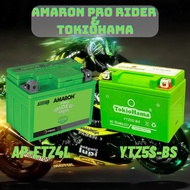 AMARON/TOKIOHAMA/BOSCH AP-ETZ4L/YTZ5S-BS/RBTZ-5S Motorcycle Battery EX5 /LC135 V2-V5/SUZUKI/115/Y15/Y15ZR/EGO-LC/EGO-S