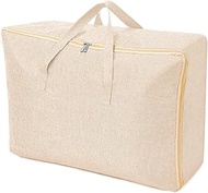 AiQInu Large Storage Bag, 105 L, Foldable Underbed Storage Box with Handle, Waterproof, Durable Movi