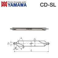 Center Drill 3 X 60° HSS CD-SL YAMAWA Mata Bor 3mm Centering Long Bubut