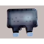 WEATHERPROOF 13A 2 GANG SWITCH SOCKET