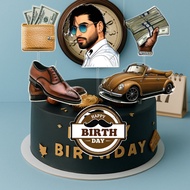 Gentleman XMan Happybirthday Cake Decorations Birthday Cake Decorations