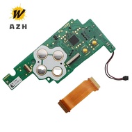 Power Switch Board+Flex Cable Green Game Supplies PCB for New 3DS ABXY Button Keypad PCB Board Power on OFF Board