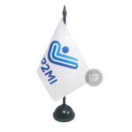 BP2MI Table Flag Indonesian Migrant Worker Protection Body/ + Wooden Pole