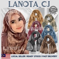 😍READY STOCK😍Tudung Fashion Printed Cotton Shawl Murah Simple Voile scarf Muslim Hijab Long Wide 180