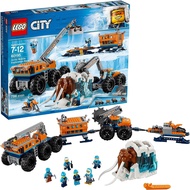 LEGO City Arctic Mobile Exploration Base 60195 Building Kit Snowmobile Toy and Rescue Game (786 Piec