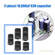 FUN 10000uF Electrolytic Capacitor 63V for Electronics Equipment Accessories