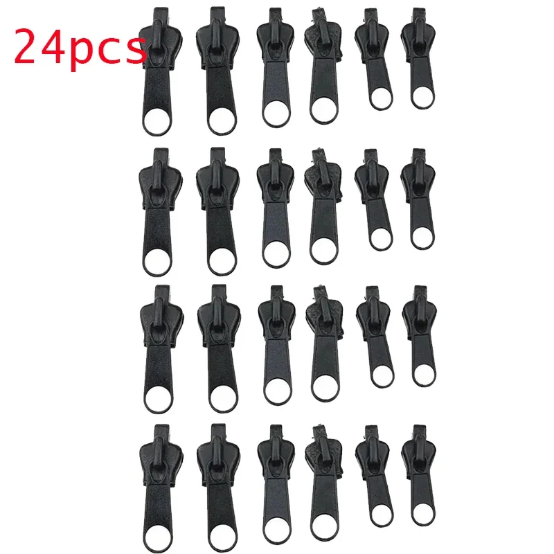 6-30pcs Instant Zipper Universal Instant Fix Repair Kit Replacement Zip Slider Teeth Multifunctional