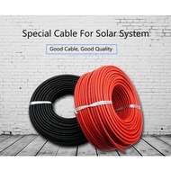 Solar PV Cable PV1-F 6mm 1x6 mm AWG 10 Solar Panel Cable Tinned copper