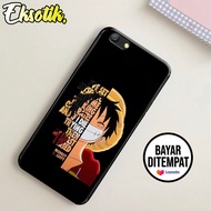 Case Oppo F1s - Casing Oppo F1s - EKSOTIK - Motif Anime Luffy - Silikon - Cassing - Aksesoris Handph