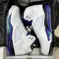 OG版本 Air Jordan 5 白紫配色 香港專售 全尺碼現貨