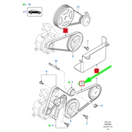 Car Engine Fan Belt Serpentine Drive Belt for Ford Ranger 2.2L Everest 2011- 7PK3143 FB3Q-6C301-GA F