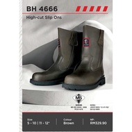 🔥SUPERLOWPRICE🔥【ORIGINAL】🔥BLACK HAMMER🔥 SAFETY SHOES MID CUT  - BH 4666 BH4666