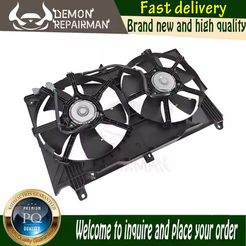 21486CD000 new Cooling Radiator car air conditioner Fan Compatible with INFINITI M35 G35 Nissan FUGA