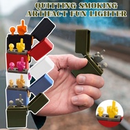 Interesting Middle Finger Lighter, Middle Finger Lighter, Surprise Pop-Up Middle Finger In The Box, 