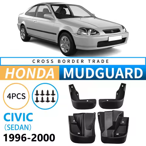 Car Auto Mud Flaps for Honda Civic 1996-2000 Sedan Splash Guards Fender Mudguard Professional Auto B