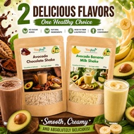 Avocado Banana Milk & Avocado Chocolate Shake Powder Healthy Breakfast & Nutrition Drink