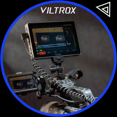 Viltrox DC-L1/L2 7 Inch On Camera Field Monitor IPS 4K Touch Screen HDMI Profissional Camera Studio 
