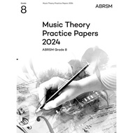 ABRSM Music Theory Practice Papers Past Year Test Paper 2024 Grade 8