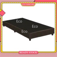 Katil Kulit PVC Divan Katil Single Super Single Queen King Base Tambah Foam Tilam