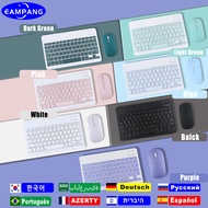 【Worth-Buy】 Wireless Keyboard For Ios / Andriod/pc/lap /phone/mackbook Mac Azert Spanish Korean