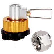 3pcs Camping Stove Adapter Butane Canister Adapter Refill Adapter EN417 Lindal Valve Canister Shifte