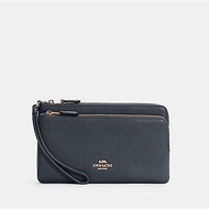 COACH OUTLET Coach Double Zip Wallet – Midnight