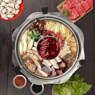 MY138 Stainless Steel Sun Shaped Hot Pot/Multi Functional Cooking Hot Pot Myhome138 K99