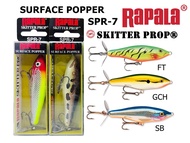RAPALA SKITTER PROP SURFACE POPPER (SPR-7)