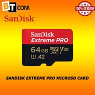 SANDISK EXTREME PRO MICROSD CARD SDSQXCU-064G-GN6MA, SDSQXCD-128G-GN6MA, SDSQXCD-256G-GN6MA